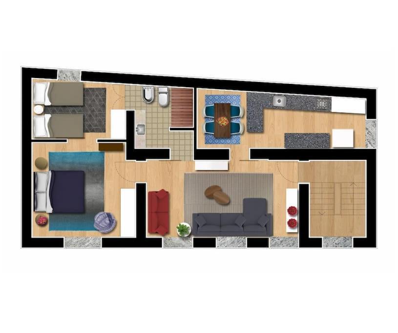 C3 Bairro Alto Cozy Romantic Loft In 18Th Century Building Lissabon Buitenkant foto